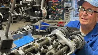 Kevin Braun dialing in ￼ the cam’s on the 5 L V12 live.