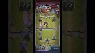 Crazy clutch against hardcounter #clashroyale #livegaming #live #gaming