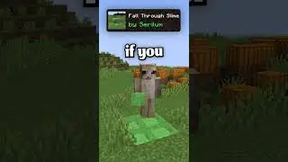 What If Slime Blocks Were Actually Sticky? 🤔🟡