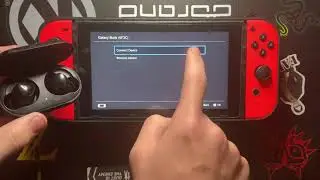 Pairing Galaxy Buds to my switch with the new Bluetooth update
