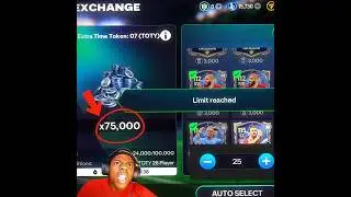 I risked 100k Extra time tokens ☠️🤯 #eafc #fifa #fifamobile #fifa23 #shorts