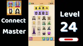 Connect Master Level 24 Walkthrough 🧩 | Match Puzzle | Puzzle Solutions & Tips | Go Answer
