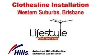 Hills Clothesline Installation Western Suburbs Brisbane