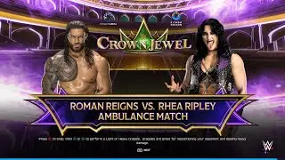 WWE2K2025 FULL MATCH THE ROCK VS RHEA RIPLEY #vertical #2026