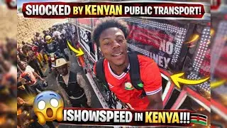 IShowSpeed Shocked by Kenyan Public Transport 😭😂 | Speed in Kenya