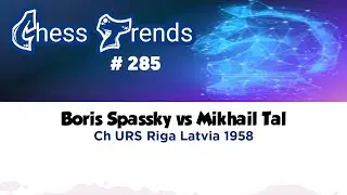 Boris Spassky vs Mikhail Tal. Ch URS Riga (Latvia) 1958.