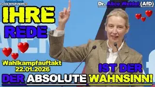 Alice Weidel , AfD: IHRE NEUE & BESTE REDE!💥22.01.2026 WAHLKAMPF BADEN-W&Uuml;RTTEMBERG 😍