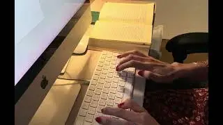 ASMR double relaxing sound: Keyboard typing ⌨️ & Page turning 📕