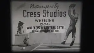 1954 Wheeling Central Maroon Knights vs Wheeling Wildcats 9-24-54