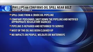 Phillips 66 confirms oil spill in Cascade County