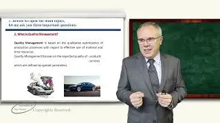 Total Quality Management &ndash; Lecture 1 | Prof. Dusan Kucera | SWISS UMEF Geneva (L1 S1)