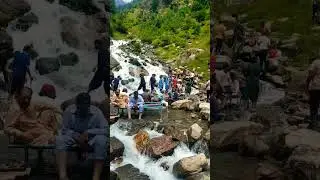 Water crossing near Kel AJK