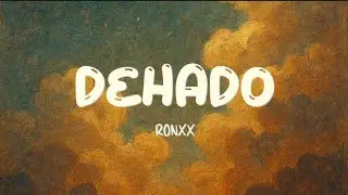 RONXX - DEHADO ( UNOFFICIAL LYRIC VIDEO )
