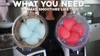 What YOU need to make SMOOTHIES like this!