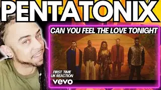AMAZING!!!! Pentatonix - Can You Feel the Love Tonight (Official Video) [FIRST TIME UK REACTION]