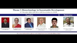 Theme 7: Biotechnology in Sustainable Development