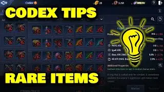 Codex Tips for Rare Items - MIR4 (Tagalog)