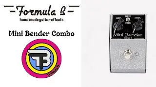 Demo Formula B Mini Bender Combo Killer Tonebender Tones!!!