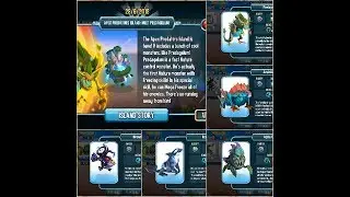 Monster Legends - Apex Predators Island - All Monsters