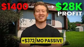 How I Made $28,000 Flipping a Mobile Home I Bought for $1,400 (Plus $372/mo Passive Income)