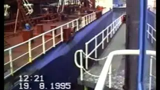 Tankerman leaves Milford Docks