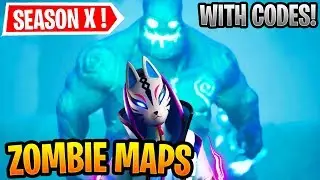 Best Season X Zombies Creative Mode Maps In Fortnite WITH CODES!