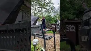 Watch me flip a shed #houseflip #houserenovation #gardening