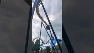 Twisty loop#themepark #rollercoaster #fun #family #fyp #reels #shorts #cedarpoint