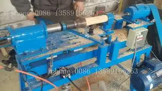 how to drilling hole on the middle part of wood rolling pin