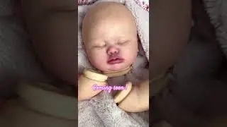 Reborn baby toddler June asleep coming soon #newborn #reborndoll  #reborntoddler #dolls #baby