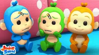 पांच छोटे बंदर, Baby Shark + Many More Hindi Rhymes for Kids