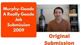 James Melendez - James the Wine Guy - Murphy-Goode - A Really Goode Job Submission