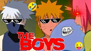 Naruto, Sakura & Sai Funny Moments in Hindi🤣 | Naruto Shippuden Thug life Moments😎