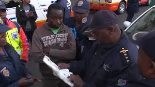 Raid on hijacked buildings