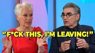 Eugene Levy Storms Off Loose Women Set After Explosive Clash with Denise Welch &ndash; Viral TV Moment 