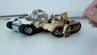 Lego Tiger II im Ma&szlig;stab 1:45 | german/deutsch