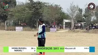 Mandirl Bazar VS Badparwa YPL Cricket Tournament Malhanpar yasvantpur