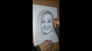 Portrait Drawing Audra Miller (First To Eleven)