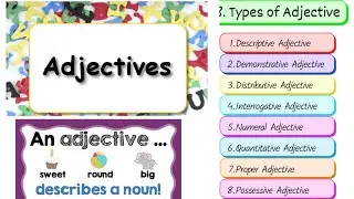 Adjective and its kinds with examples