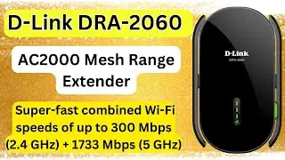 D LINK DRA2060  | Best wifi signal booster extender