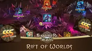 My SSS Rift Beast And BJ5 Teams_Runes And Stats [Summoners War]