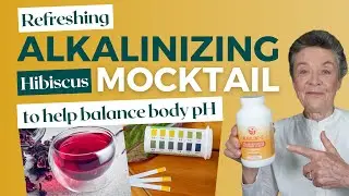 ОЩЕЛАЧИВАЮЩИЙ апельсиново-гибискусовый безалкогольный коктейль!