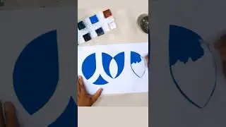 How to draw the Renren logo #Renren #shorts