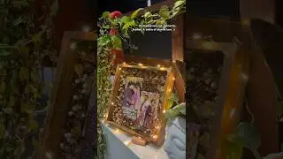 Varmala preserved, memories framed A token of eternal love🫶#varmalapreservation #resinart #ytshorts