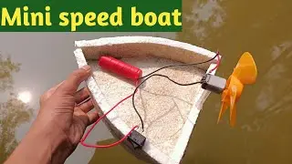 How to Build a Racing High Water Speed ​​Boat ||  Very easy to sit on