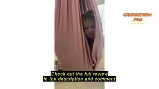 Review Minglewood Products Sensory Swing + 360&deg; Swivel Hanger, Double Layer Indoor + Outdoor Swing f