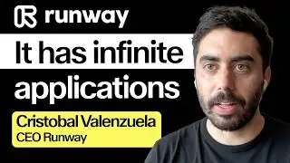 Runway CEO Cristobal Valenzuela is simulating the world