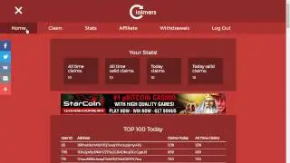 Claimers собирай сатоши без остановки.