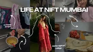 Garba night at Nift , assignments, 3 days vlog #minivlog #niftlife  #nift #niftdiaries