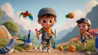 P & Q & R for Parrot 🦜 Queen 👑 Rabbit 🐰 | ABCD Learning | KikoLand